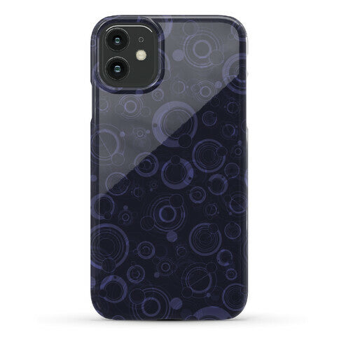 Gallifreyan Text Pattern Phone Case